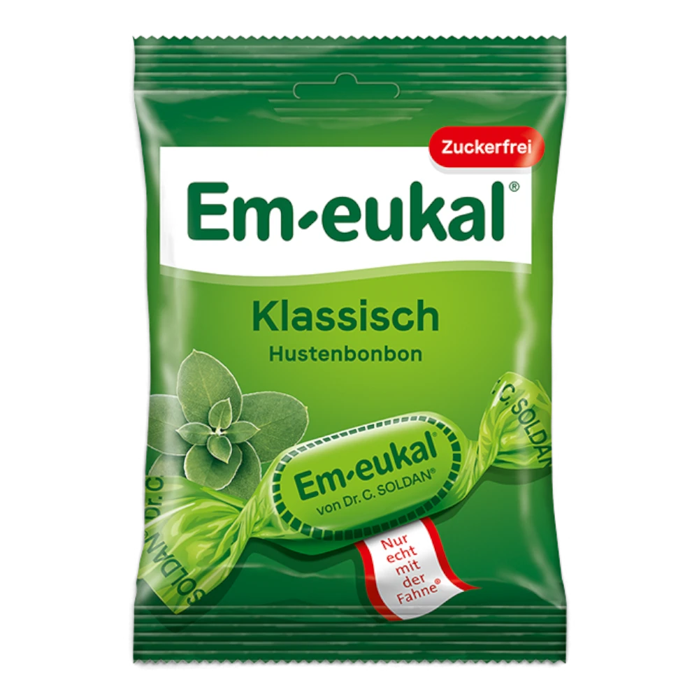 Em-eukal Klassisch zuckerfrei Hustenbonbons 75 g