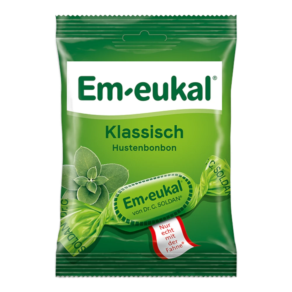 Em-eukal Klassisch Hustenbonbons Eukalyptus-Menthol 75 g
