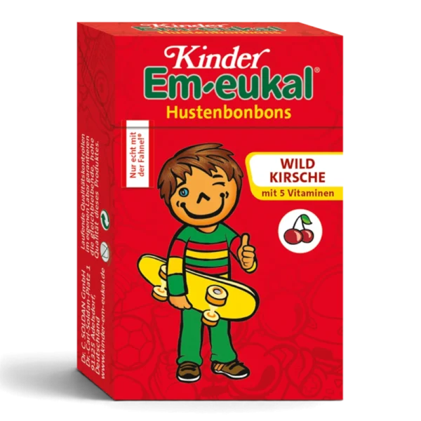 Kinder Em-eukal Wildkirsche Minis mit 5 Vitaminen 40 g