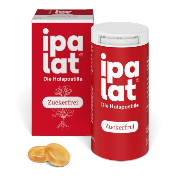 ipalat Zuckerfrei Halspastillen 40 Stück – mit Menthol