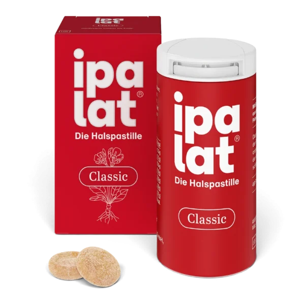 ipalat Classic Halspastillen 40 Stück – mit Menthol