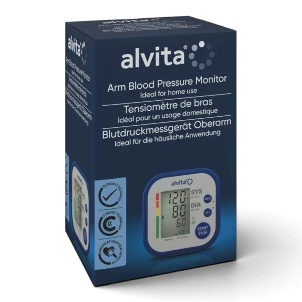 ALVITA Blutdruckmessgerät Oberarm