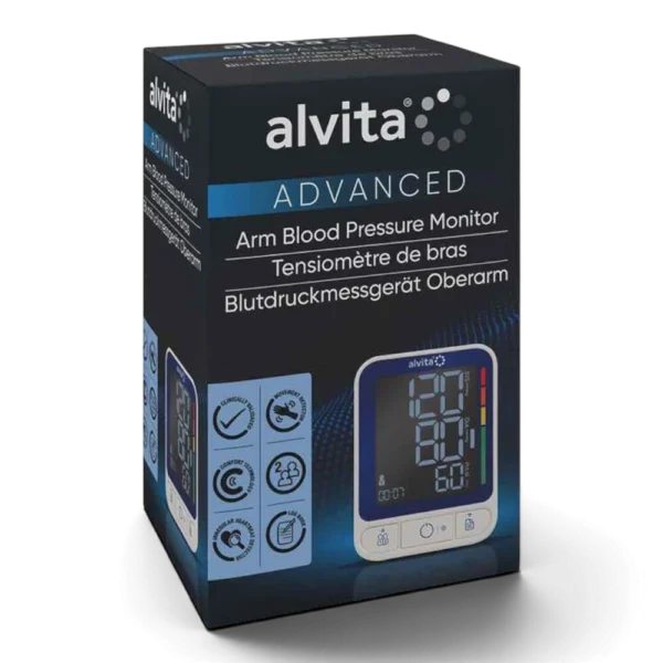 ALVITA Blutdruckmessgerät Oberarm Advanced