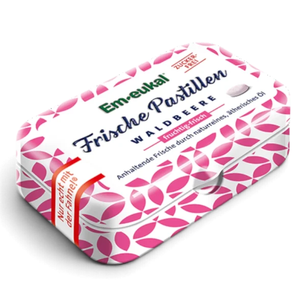 Em-eukal Frische Pastillen Waldbeere zuckerfrei 20 g