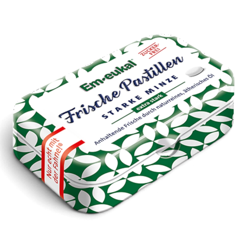 Em-eukal Frische Pastillen Starke Minze zuckerfrei 20 g