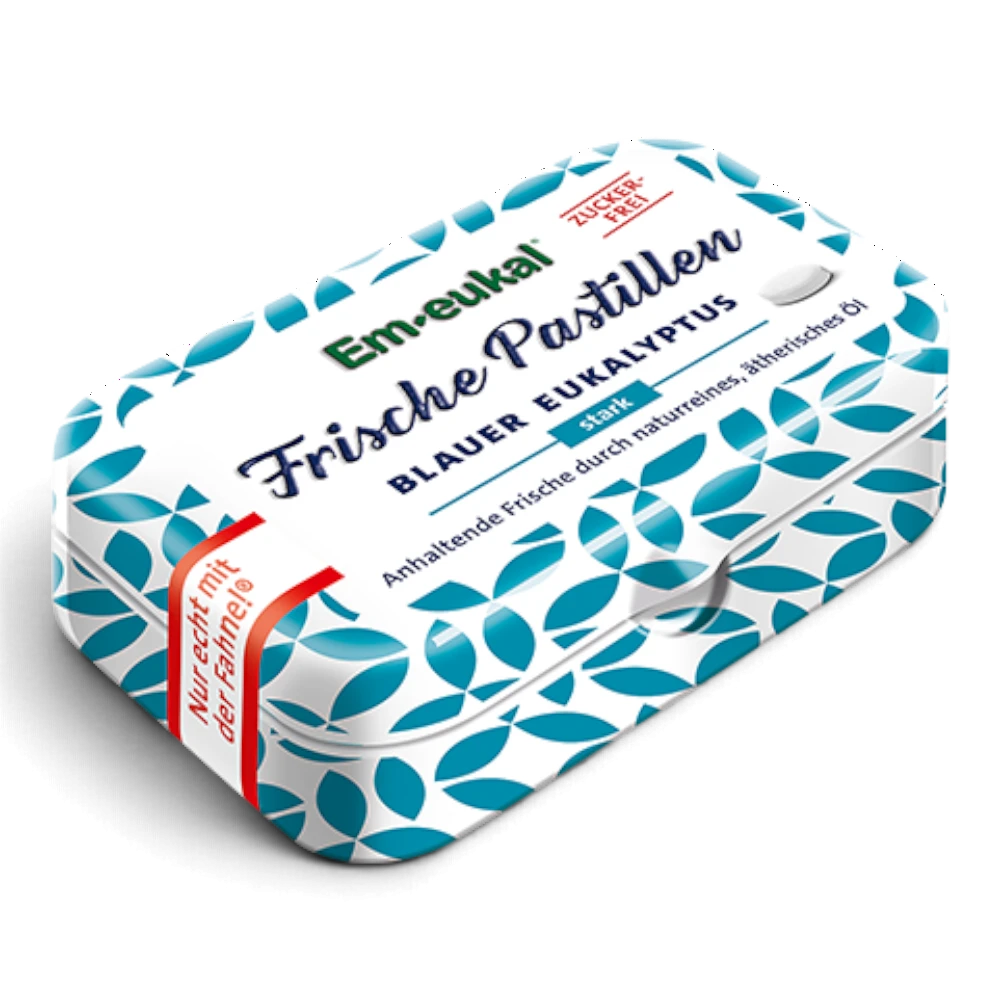 Em-eukal Frische Pastillen Blauer Eukalyptus zuckerfrei 20 g