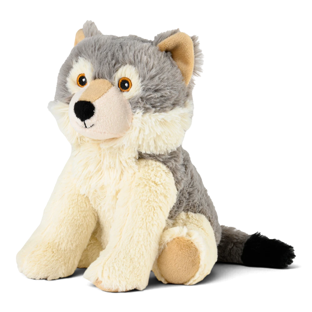 Warmies® MINIS Wolf – kompaktes Wärmetier mit Lavendelduft