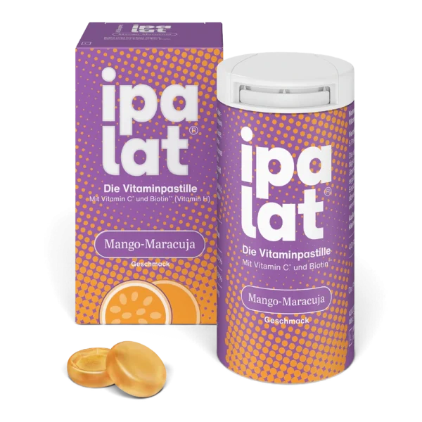 ipalat Vitaminpastille Mango-Maracuja 40 Stück