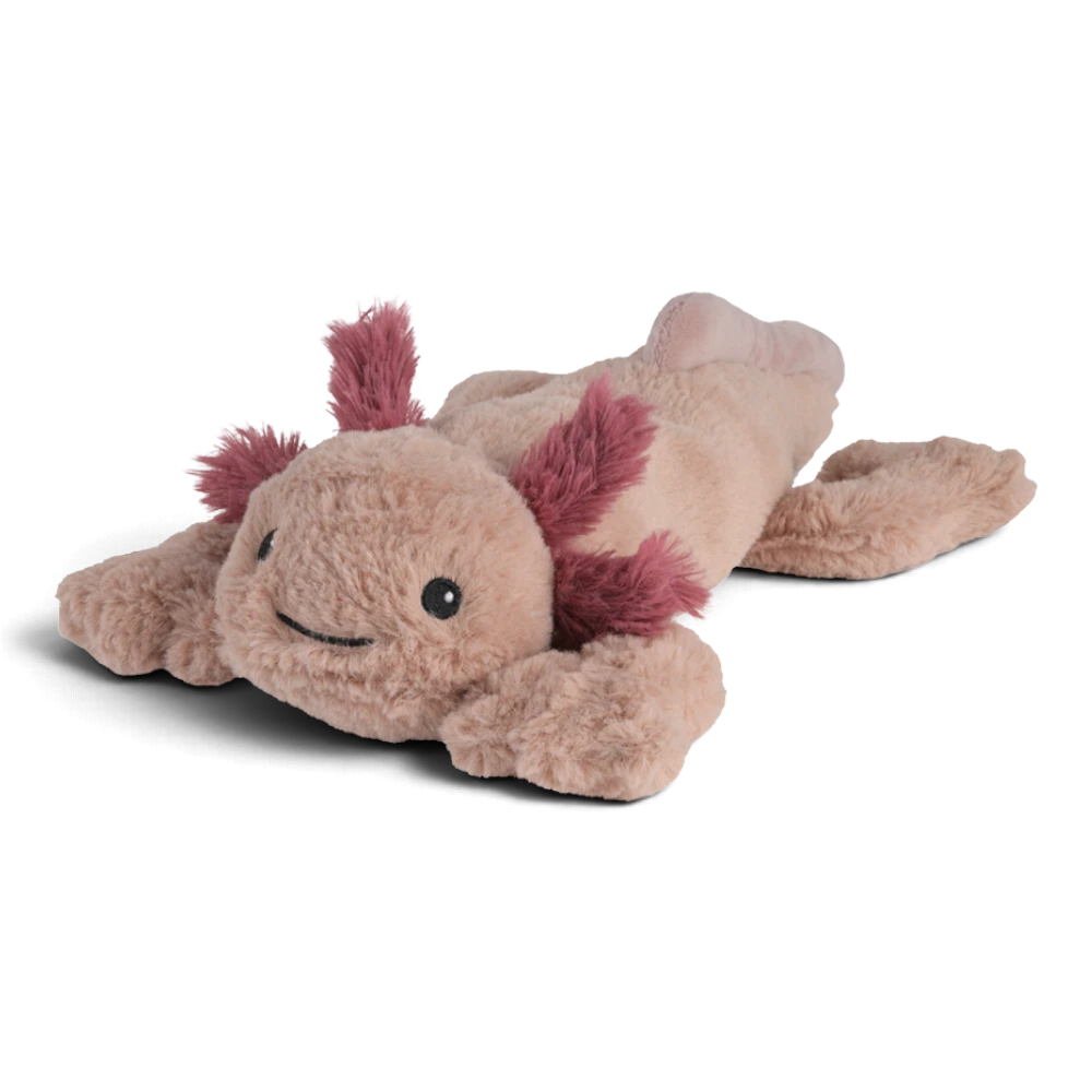 Warmies® MINIS Axolotl – kompaktes Wärmetier mit Lavendelduft