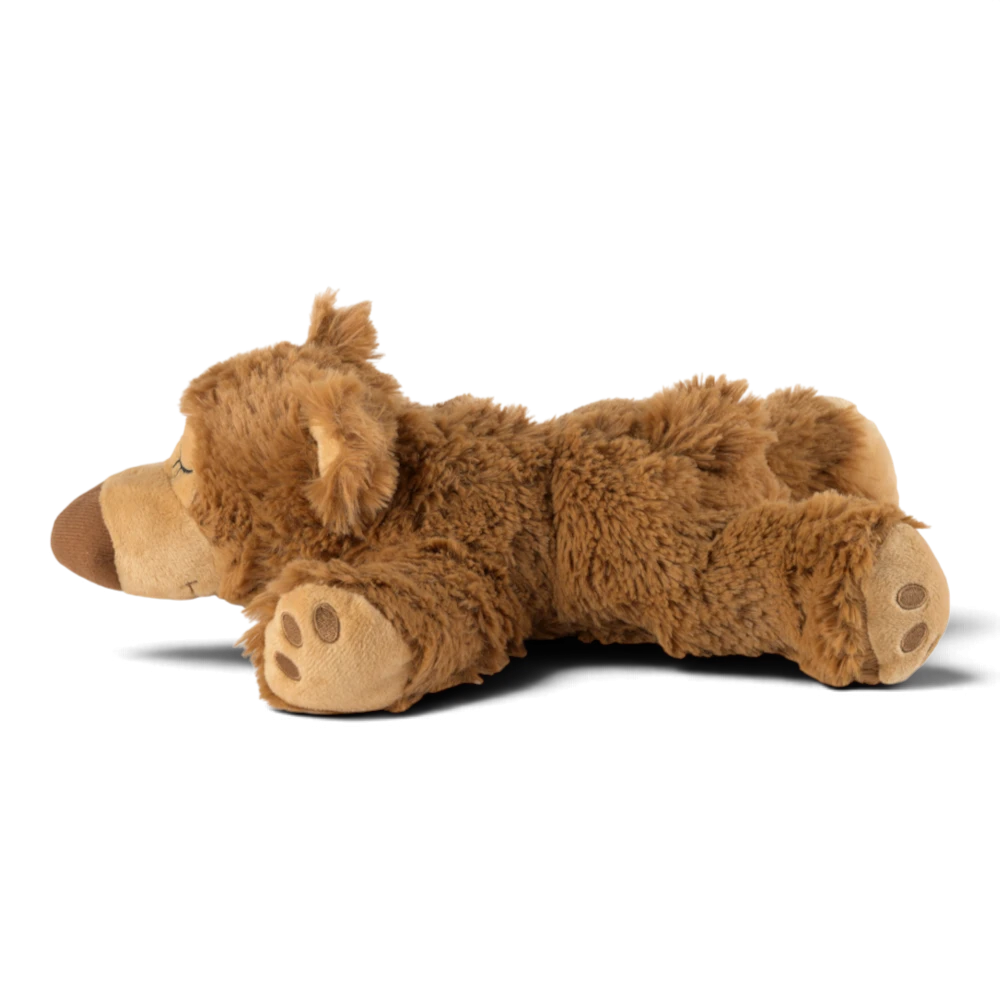 Warmies® Sleepy Bear braun – kuscheliges Wärmetier mit Naturfüllung – Bild 3