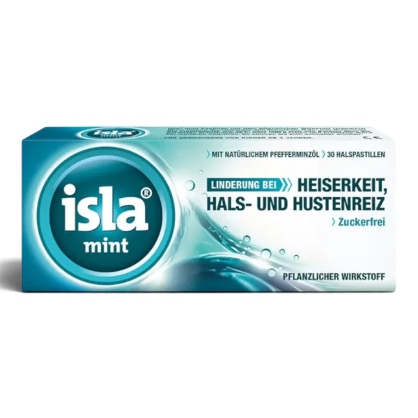 isla® mint Halspastillen bei Hustenreiz & Heiserkeit – 30 Stück