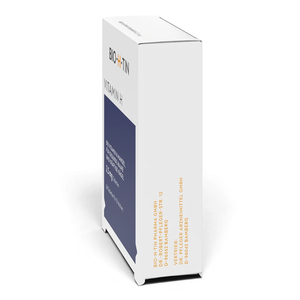 BIO-H-TIN Vitamin H 2,5 mg 84 Tabletten – Biotin für Haare & Nägel – Bild 4