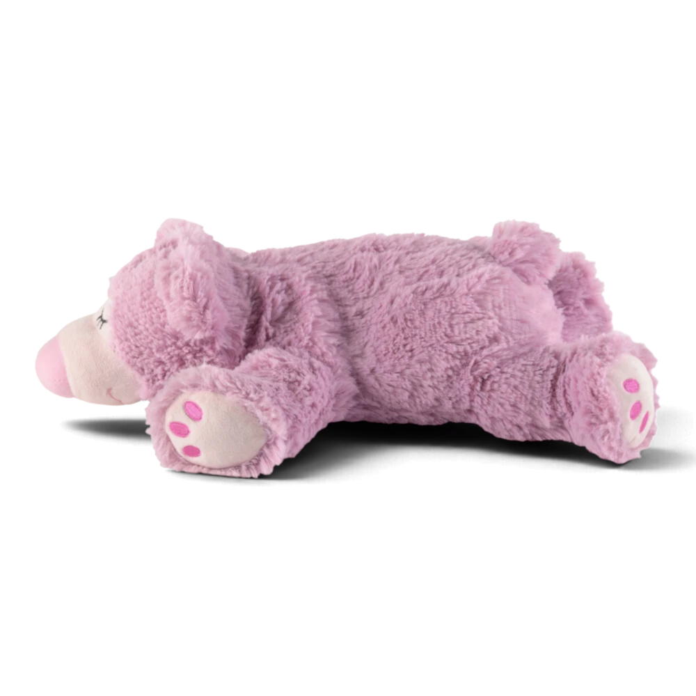 Warmies® Sleepy Bear lila – kuscheliges Wärmetier mit Naturfüllung – Bild 4