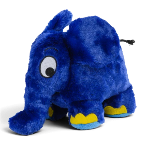 Warmies® blauer Elefant – kuscheliges Wärmetier mit Naturfüllung