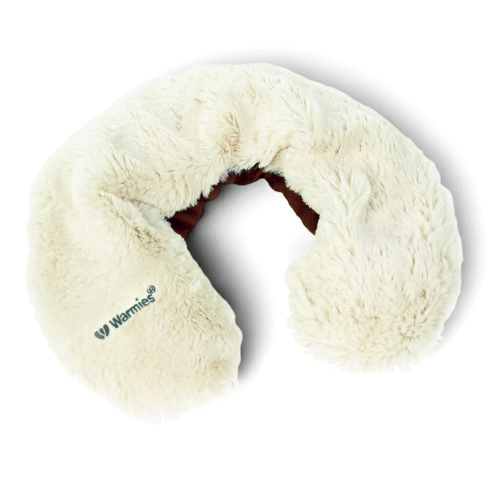Warmies® Neck Warmer beige – Nackenwärmer für angenehme Wärme
