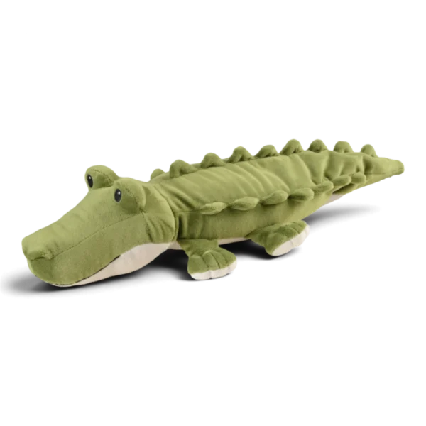 Warmies® Krokodil – kuscheliges Wärmetier mit Naturfüllung