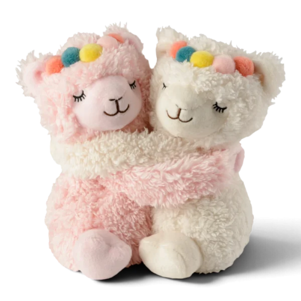 Warmies® Kuschel-Freunde Lamas – zwei kuschelige Wärmetiere
