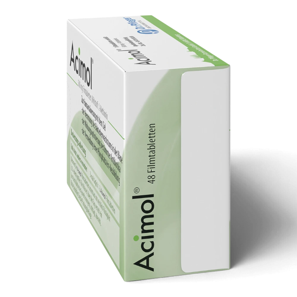 Acimol 500 mg 48 Filmtabletten – Harnansäuerung mit L-Methionin – Bild 3