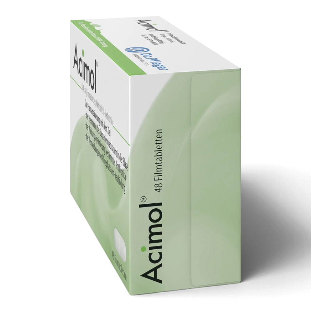 Acimol 500 mg 48 Filmtabletten – Harnansäuerung mit L-Methionin – Bild 4