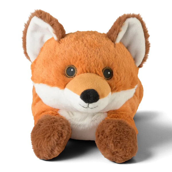 Warmies® Liegender Fuchs – kuscheliges Wärmetier mit Naturfüllung