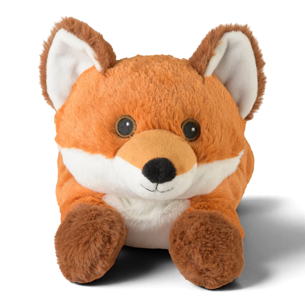 Warmies® Liegender Fuchs – kuscheliges Wärmetier mit Naturfüllung