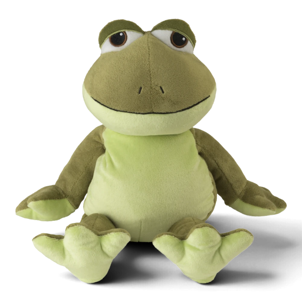 Warmies® Frosch II – kuscheliges Wärmetier mit Naturfüllung
