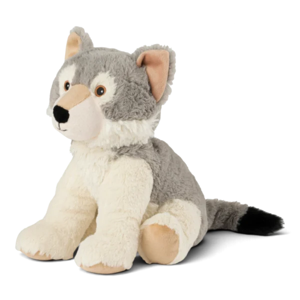 Warmies® Wolf – kuscheliges Wärmetier mit Naturfüllung