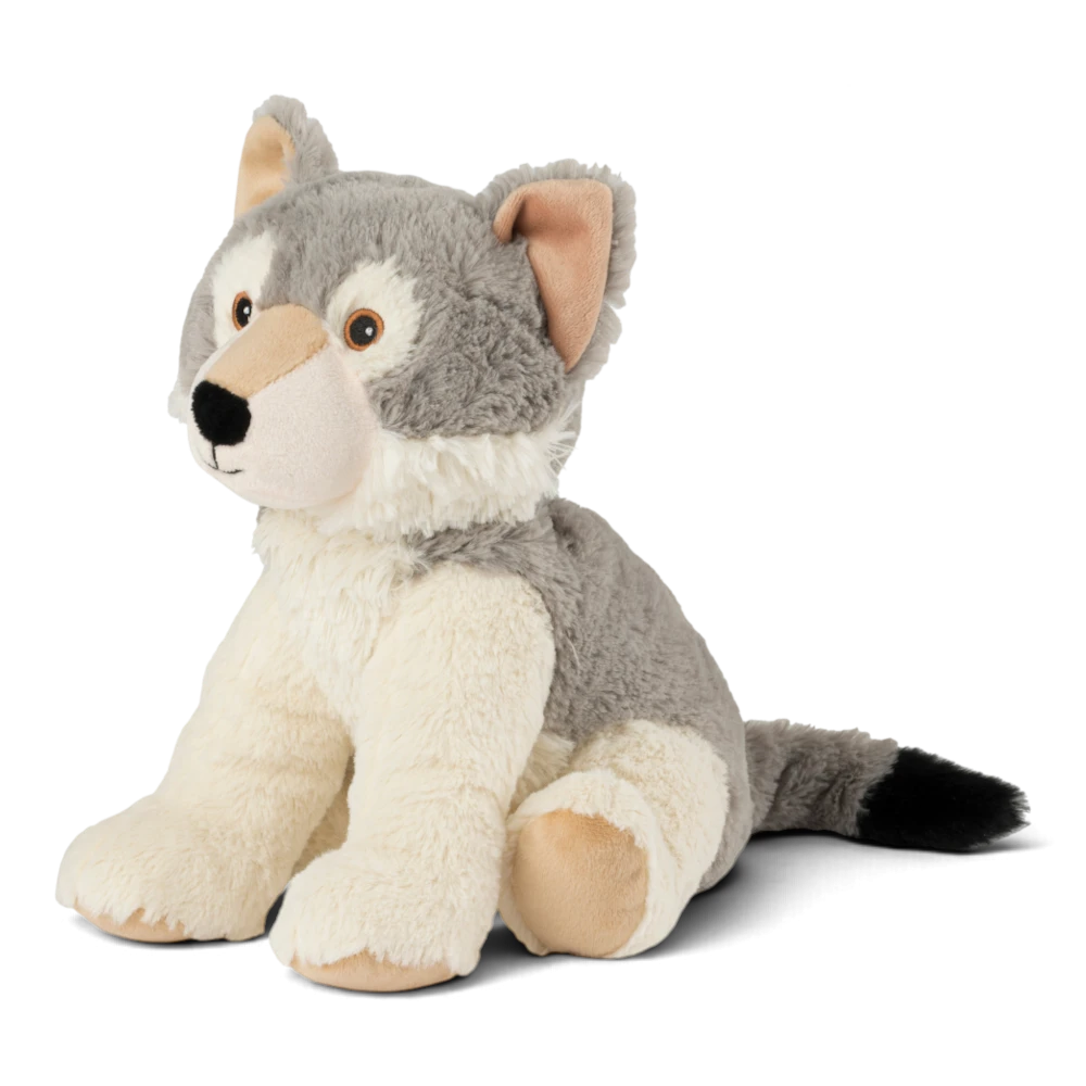 Warmies® Wolf – kuscheliges Wärmetier mit Naturfüllung
