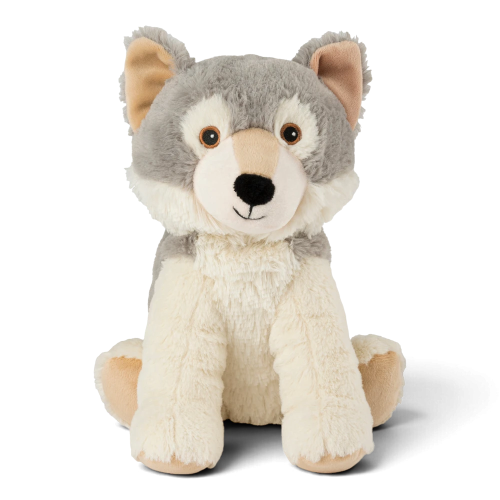 Warmies® Wolf – kuscheliges Wärmetier mit Naturfüllung – Bild 2