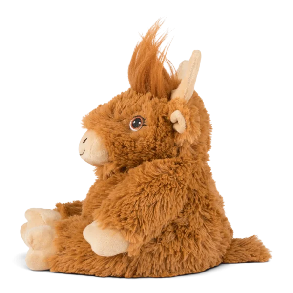 Warmies® Hochlandrind – kuscheliges Wärmetier mit Naturfüllung