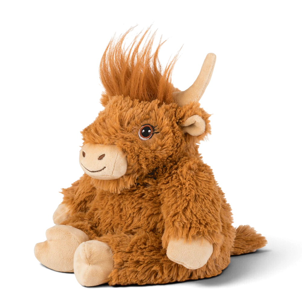 Warmies® Hochlandrind – kuscheliges Wärmetier mit Naturfüllung – Bild 4