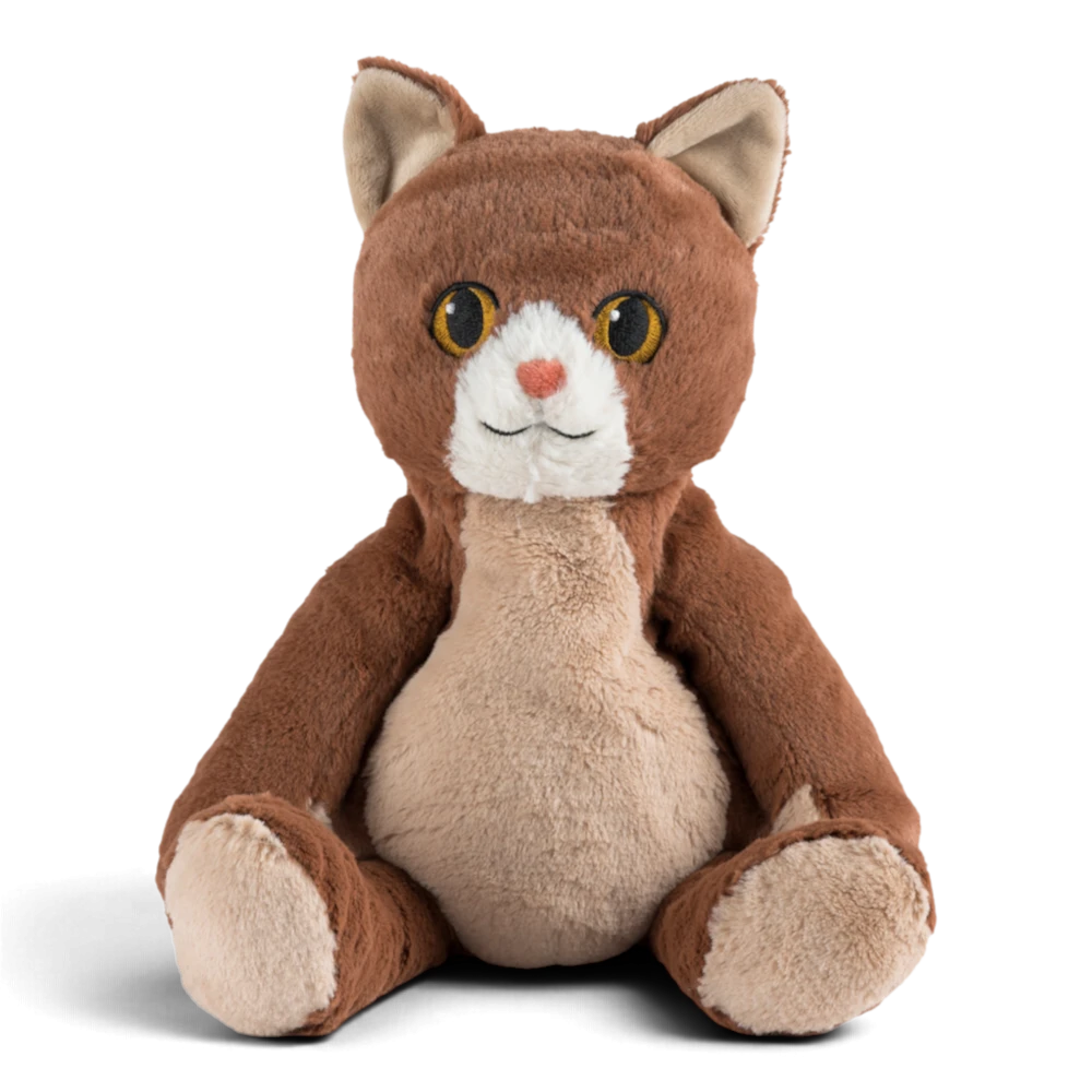 Warmies® Katze sitzend – kuscheliges Wärmetier mit Naturfüllung – Bild 3