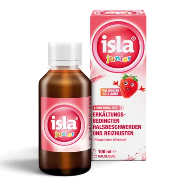 isla® junior Halsliquid für Kinder ab 1 Jahr bei Reizhusten – 100 ml